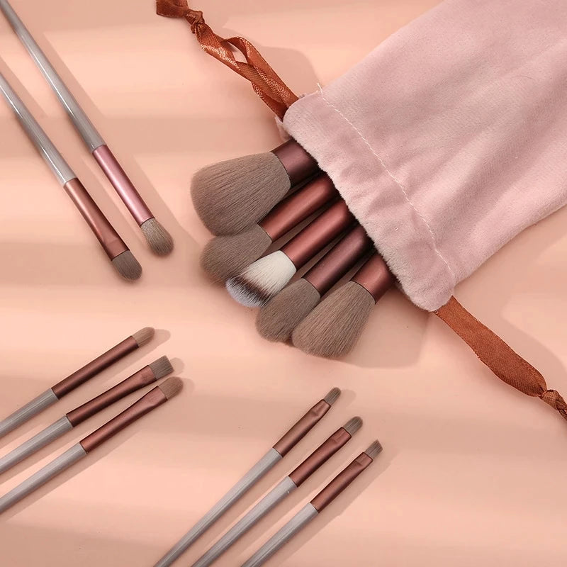 LushLuxe 13-Piece Beauty Brush Set