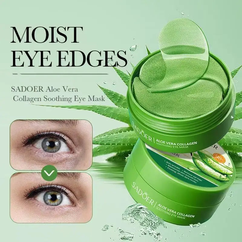 Aloe Vera Collagen Eye Masks - Brighten & De-Puff in 20 Minutes