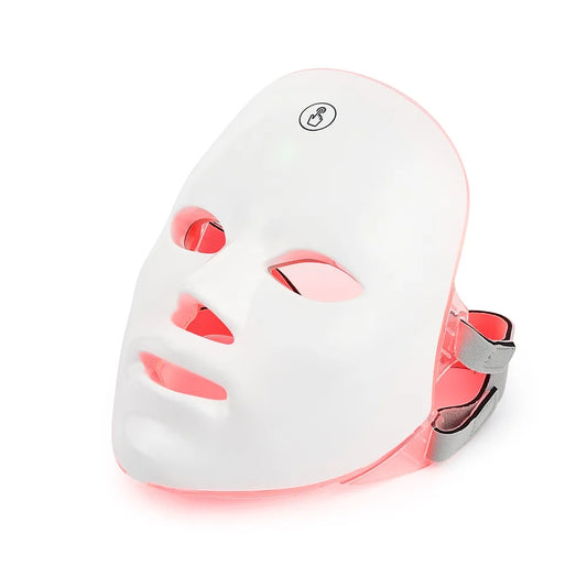 LumiGlow Pro™ LED Light Therapy Face Mask