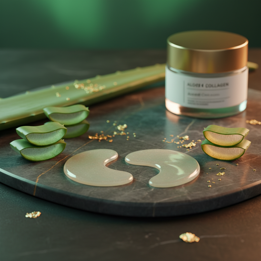 Aloe Vera Collagen Eye Masks