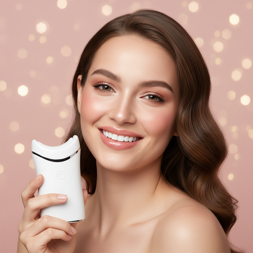 LumiSmile Pink Background